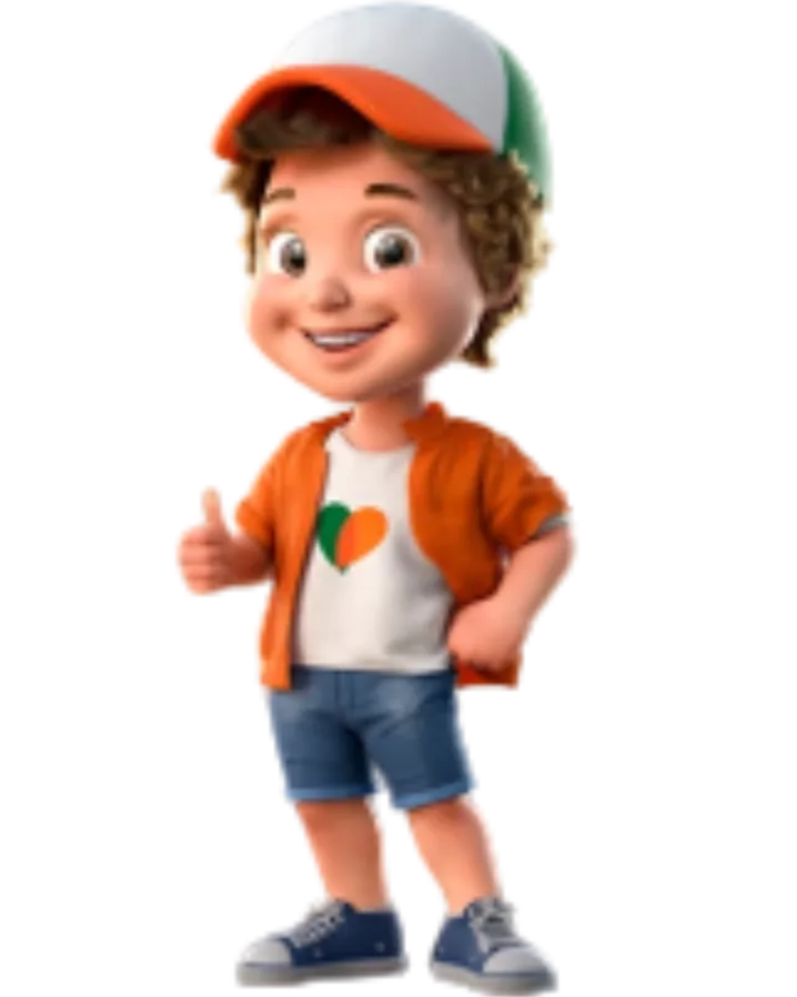 Mascote da Rede Lucas